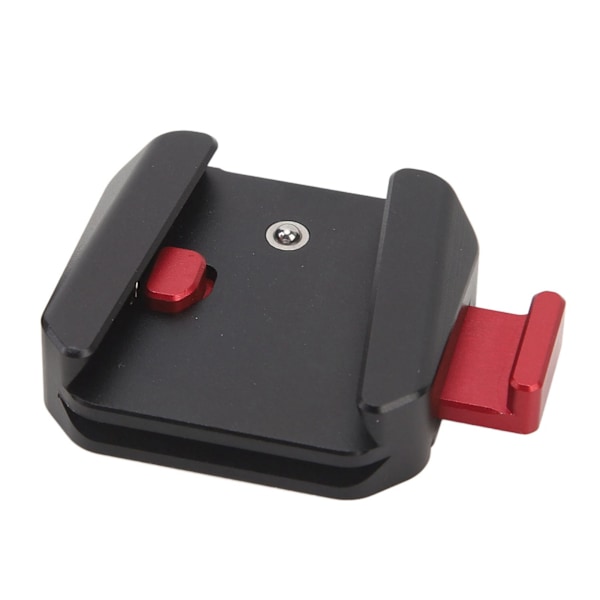Snabbkopplingsplatta Stativ Kamerafäste Adapter med 1/4-tums Skruv för Kameror Stabilisatorer Växla Mellan Stativ Monopod Slider