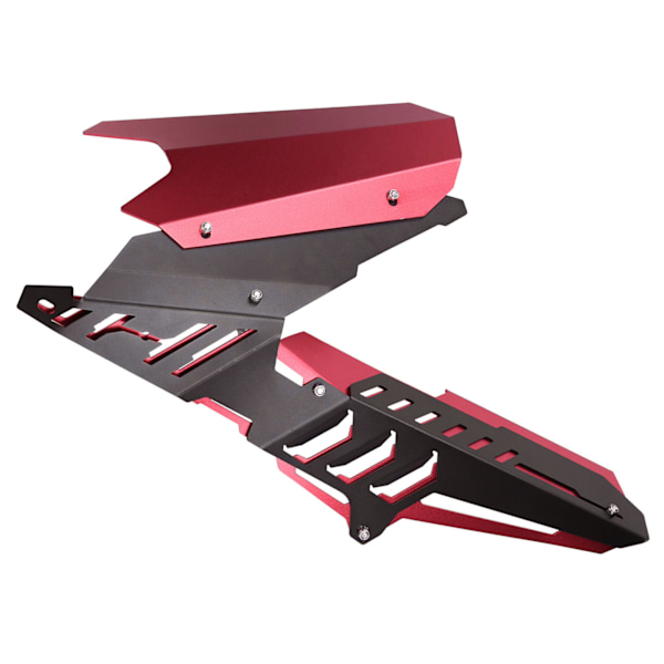 Bakskärm Kedjeskydd Cover CNC Aluminium Legering Passar Yamaha YZF-R25/YZF-R3/MT-25/MT-03 (Röd)