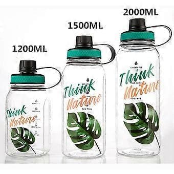Vattenflaskor Läcksäkra Vattenkoppar för Män och Kvinnor BPA-fria Anti-dropp Vattenflaskor