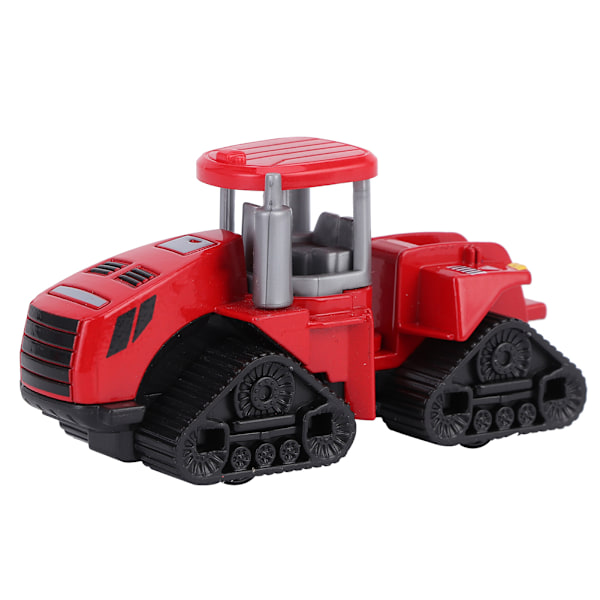1:64 Legering Bilmodell Hög Simulation Engineering Vehicle Barn Bilmodell Leksak Röd