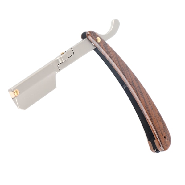 Ret barberkniv i plastik og zinklegering - robust, holdbar, sikker, skridsikker, strømlinet, letvægts barberkniv til hjemmet og barbersalonen