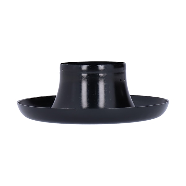 73mm/2.9in Kort Ram Kaldluftinntak Turbo Horn Aluminium Velocity Stack Adapter Svart