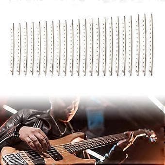 2,5 mm Gitarrband Trådset 22 Band Akustisk Gitarr Bandtrådset Rostfritt Stål Gitarrer Greppbräda Tråd 22 Delar Set