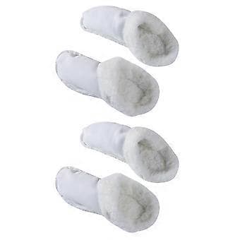 2 par Vintertofflor Skor Foder Sandaler Tofflor Foder Slip-on Tofflor Värmande Foder (5.5 )