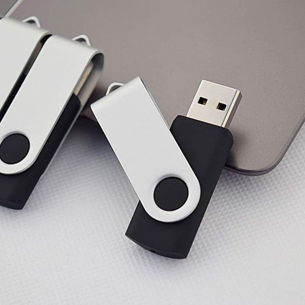 5-pak 64GB USB-flashdrev 64GB Flashdrev Tommelfingerdrev Roterende