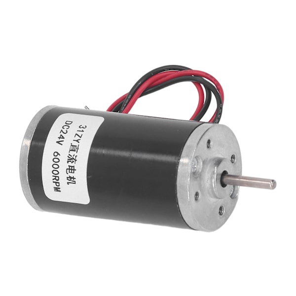 31ZY Pysyvän Magneetilla Varustettu Sähkömoottori Korkea Vääntömomentti Säädettävä Nopeus Metallivaihteinen Moottori DC 24V 6000RPM