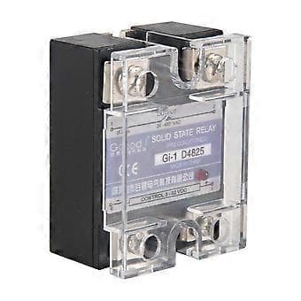SSR 25A 3-32V DC Till 24-480V AC Enfas Solid State Relä DC Kontroll AC MGR-1 D4825 Lastspänning