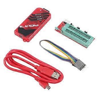 PICKIT3 Programmer + PIC ICD2 PIC Kit 2/3 Programmeringsadapter Universell Programmeringssokkel FZ0508