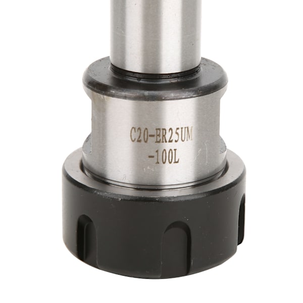 40CR 100L Kolvchuckförlängningsstång Precision Rak Skaft CNC Kolvchuckhållare C20-ER25UM-100L