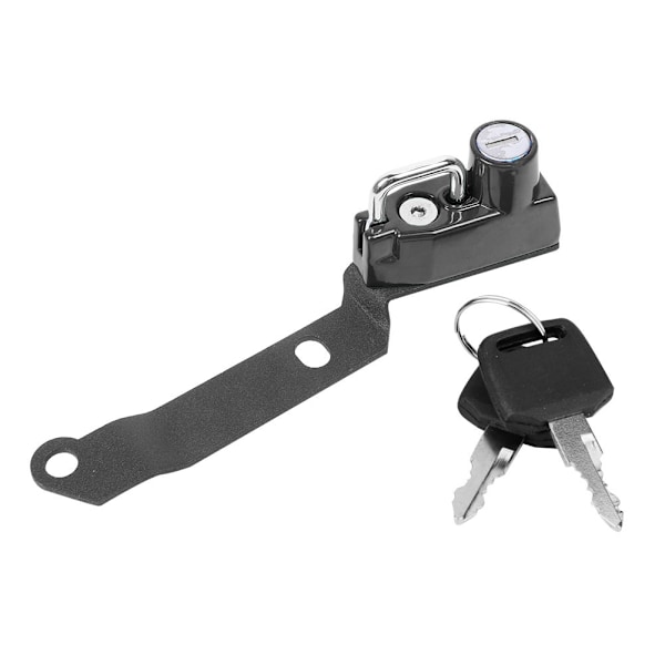 Alumiiniseos Varkaudenesto Kypärälukko Sopii Yamaha MT25 MT03 YZF R25 R3 2014-2019 Moottoripyörän Muokkaus (Musta)