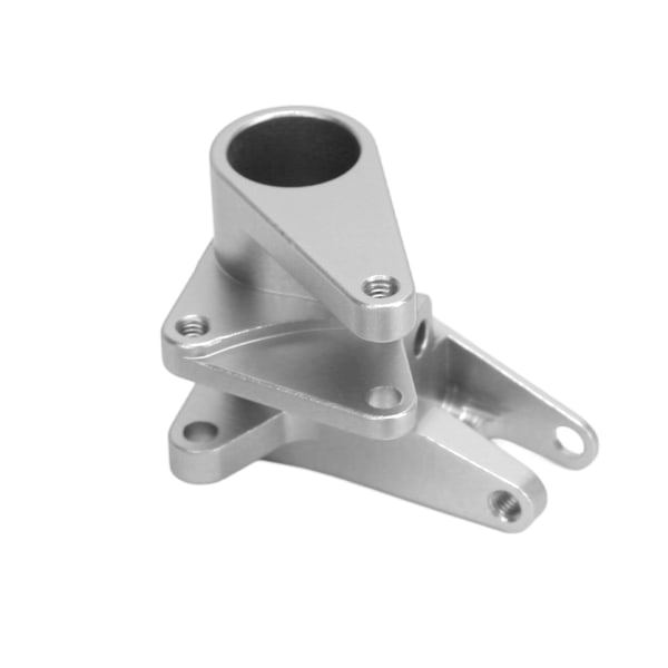 Axelrörslänkfäste Set Aluminium Motvikt Öka Länkstångsfäste Adapter för SCX10 PRO Silver
