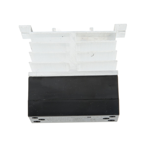 BERM AC til AC Solid State Relay ABS Aluminium Legering Inngang 70‑280V Utgang 24‑480V Relémodul for Motorstyring