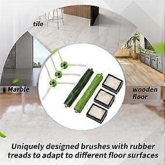 Til iRobot Roomba I3 I3+ I7 I7+ I4 I6 I6+I8 I8+/Plus E5 E6 E7 J7 I E &J Serie Støvsuger Hoved S