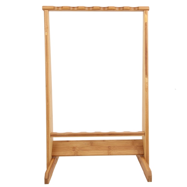 Multifunktionell fiskespöhållare 6 Positioner Hushållsfiskespö Display Rack Organizer