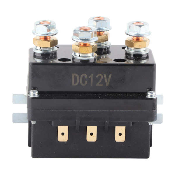 Vinschsolenoidreläkontaktstyrningsbrytare 12V 500A Passar för ATV UTV 8000lb‑12000lb vinschar