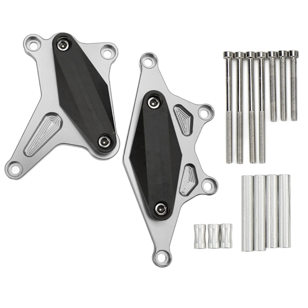 Motorcykel Motor Crash Frame Slider Beskytter Udskiftning til CB500F CB500X 2013‑2020 Titanium