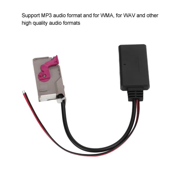 Bil Bluetooth AUX Modul 32Pin Stik Trådløs Erstatning for A3 A4 A6 A8 R8 TT RNS‑E