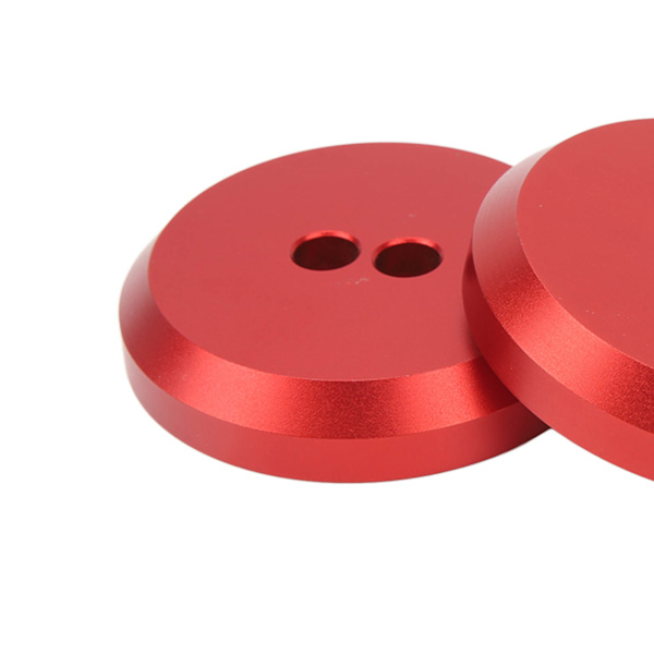 4 kpl Jack Pad -sovittimet Alumiinista Lattiajakin Sovittimet Chevy Corvette C5 C6 C7 C8 Punaiset