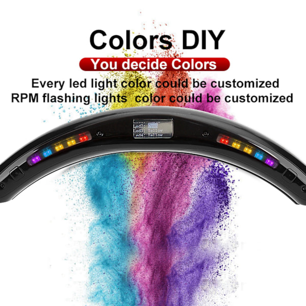 LED-display med intelligent modulkit - Universal tilbehør til LED Performance-rat