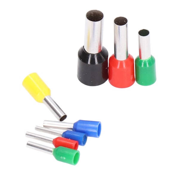 2000 stk/sett Ledningshylser Kit Kobber PVC Isolerte Hylser Krympekontakt Ledninger Terminal