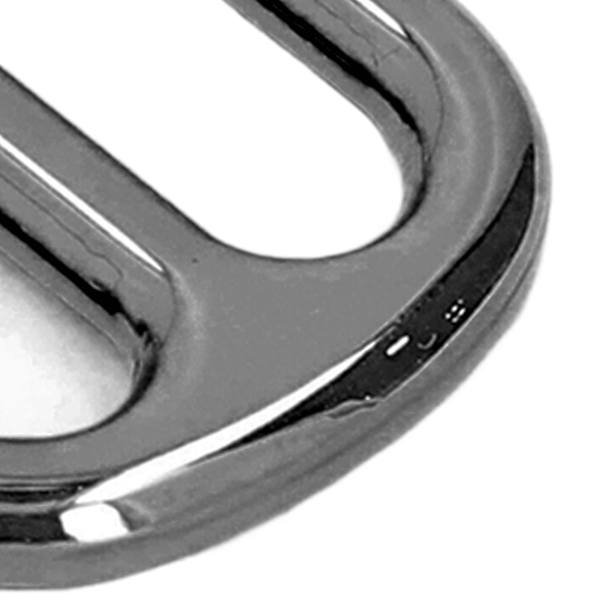 Justerbar Spänne Pläteringsprocess DIY Matchande Fint Hantverk Bärbar Metallspänne Grå