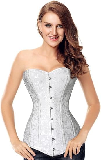 Dame 26 stålbenet bomuld lang torso timeglas kropsformer C