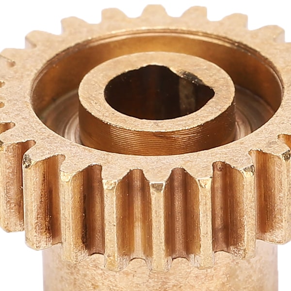 4301-0006-0024 24 Teeth Sprocket Brass 6mm D-Bore MOD 0.8 Gear Industrial Robot Spare Parts