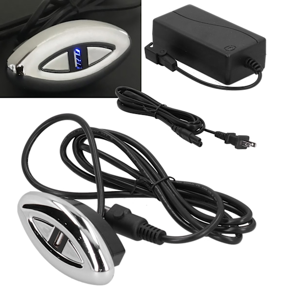 100-240V Håndbetjening Husholdnings Elektrisk Sofa Knapper Controller Motor Løft Aktuator US Stik
