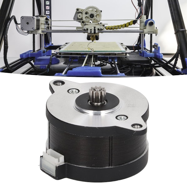 Ekstruuderin askelmoottori 36 mm, 1,8 astetta, 2-vaiheinen pyöreä, 1 metrin kaapelilla Voron 2.4 3D-tulostimelle
