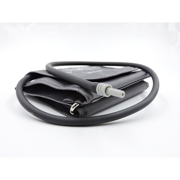 Blodtrycksmanschett, justerbar armmanschett med D-ringstängning, passar vuxenarmar 22 till 32 cm, universell kompatibilitet, högkvalitativt non-woven-material