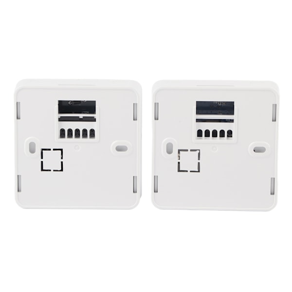 Digital LCD RF Trådlös Uppvärmningstermostat Temperaturregulator för Väggmonterad Panna