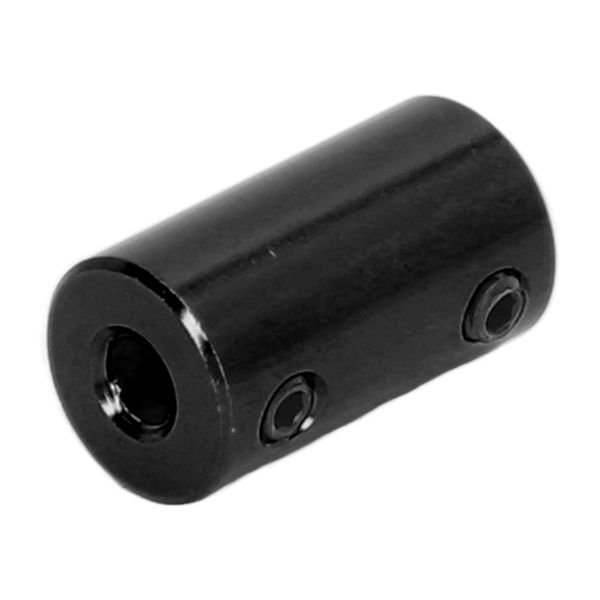 10 stk. Akselkobling Trinmotor Kobling 14 mm Diameter 25 mm Længde Ledforbindelse 5x8 mm / 0,2x0,31 tommer Sort
