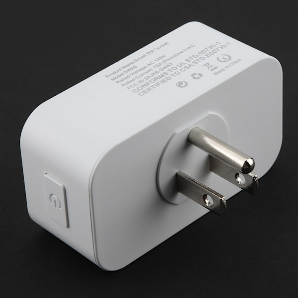 Mini Wifi Smartuttag Mobilapp Timerbrytare Fjärrkontrolluttag 125V