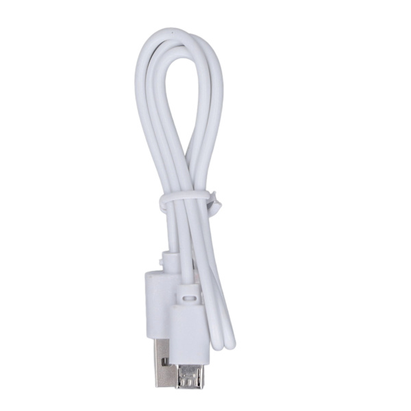Halsvifte 22 Luftuttak Stille Motor USB-Lading Bladeløs Halsvifte En-knapps Start USB-vifte for Utendørs Hvit