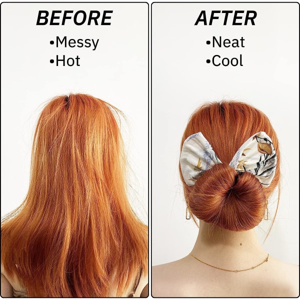 4 kpl:n nuttura hiuksille Magic -hiusnumpukone tyttöjen naisten muotiin