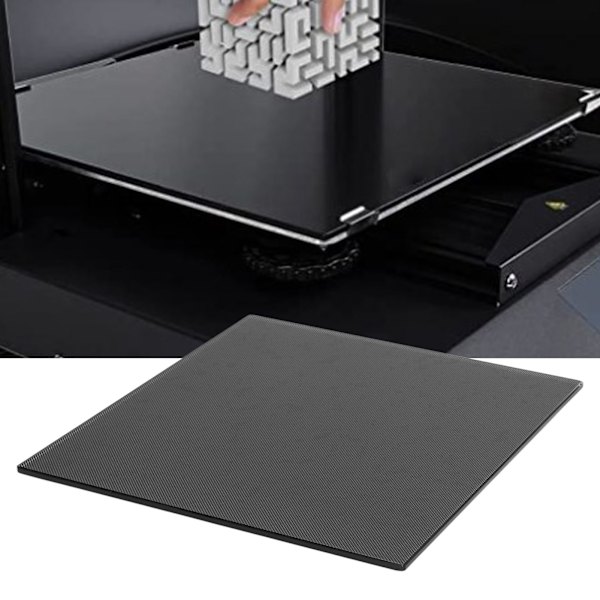 Glas Byggeplade Carbon Crystal Glas Printplatform 3D Printer Glasbed til Voron 250x250x4MM