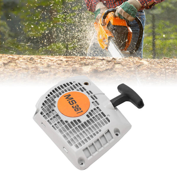 Tilbagetrækningsstarter 1135 080 2102 Optræk Trækstart Højtydende Motorstarter Udskiftning til Stihl MS341 MS361