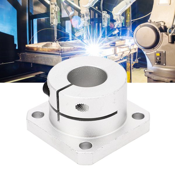 Square Flange Bearing High Accuracy GCr15 Steel Linear Motion Bearing for CNC Equipment