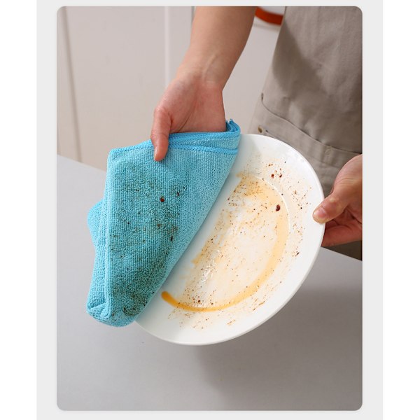Mikrofiberduk, snabbtorkande supermjuk handduk för rengöring av flera ändamål, ultraabsorberande och luddfria rengöringsdukar för kök, bil,