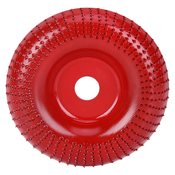 105mm Rød Slibeskive Arc Disc Slibning Formningshjul til Vinkelsliber Træbearbejdning Roterende Værktøj