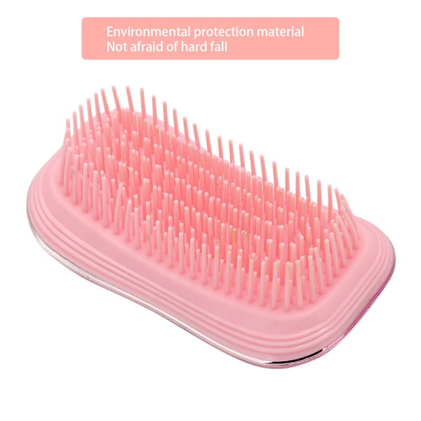 Kannettava sähköinen kampahiussuoristuskampa hiusten muotoiluvälineet Pinkki