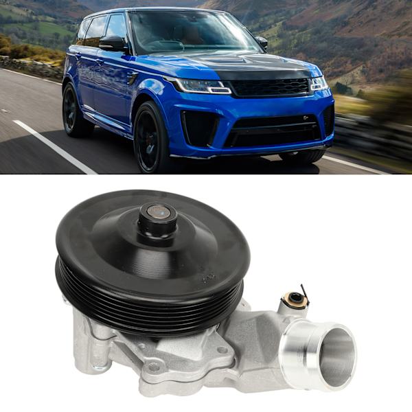 Motorvandpumpe LR033993 Køling Kølemiddel Vandpumpe Udskiftning til Land Rover LR4 Range Rover