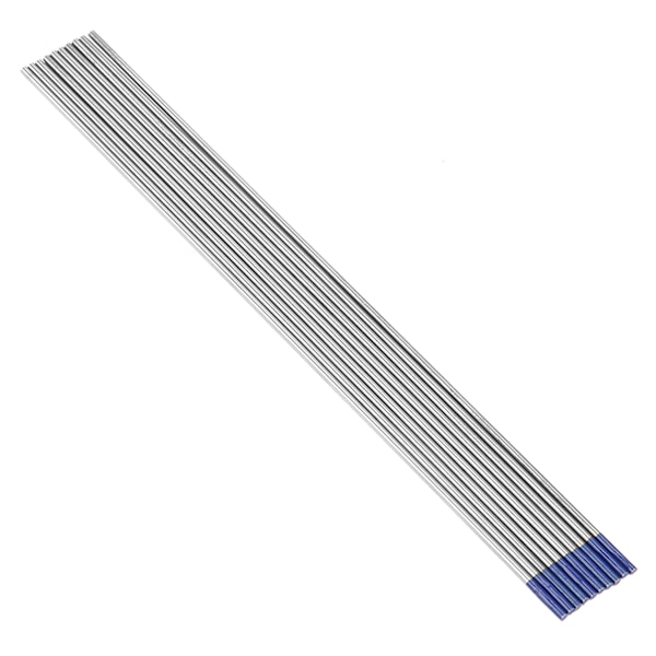 10 st WY20 2,0 % Yttrium-Wolfram-Elektrod Blå Spets för TIG-Svetsning 1,6 mm * 150 mm