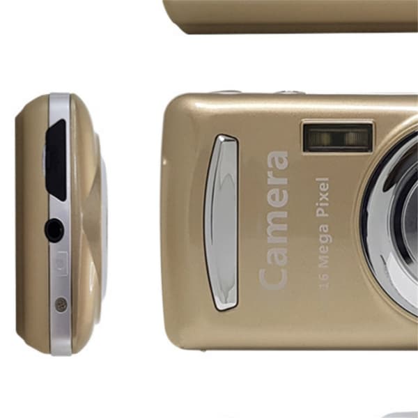 Kamera med multiakset stabiliseringssystem, Megapixel kompakt digitalkamera som sikrer stabile bilder i ethvert eventyr