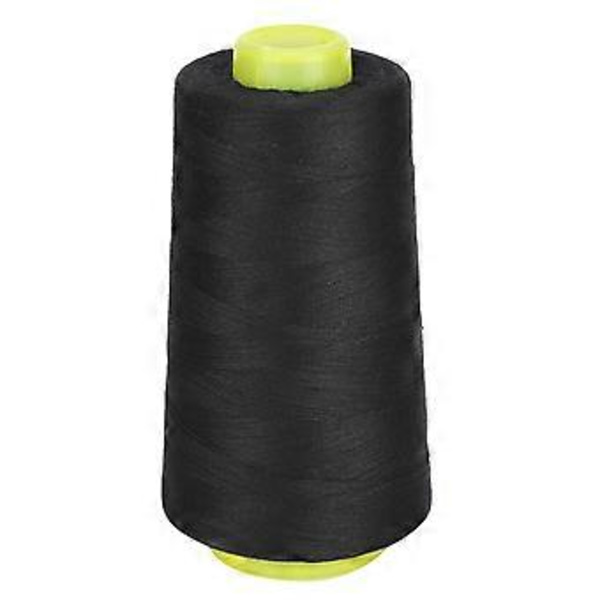 Sytråd, polyester, svart
