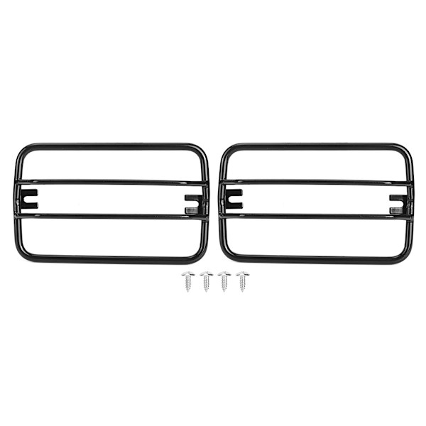 Svinglysbeskyttelse Sort Gitterdæksel Passer til Jeep Wrangler TJ 1997-2006