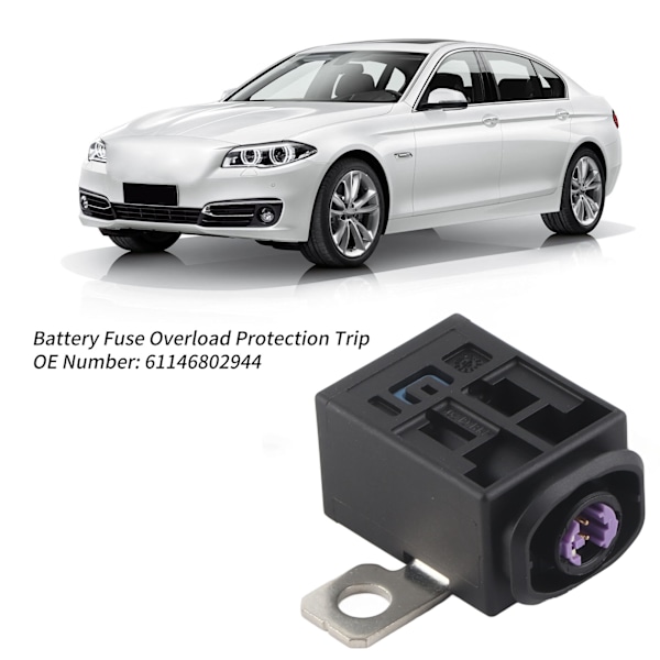 Batterifus Overbelastningsbeskyttelse Trip 61146802944 Udskiftning til Rolls‑Royce Cullinan RR31 2017 ‑ 2019