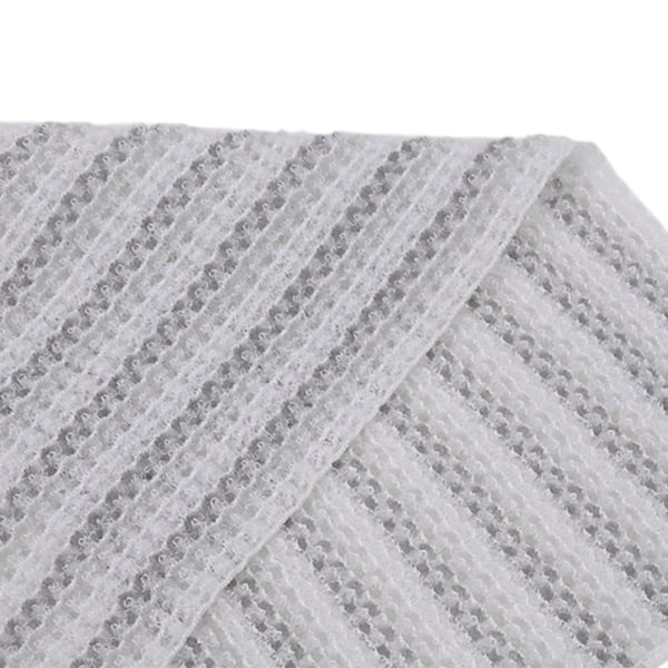 10 st Elastiska Badsvampar Nät Exfolierande Skrubbande Mjuk Nylon Skummande Badnät för Hem Grå