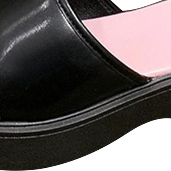 Alustasandaalit Pehmeä Pohja Luistamaton Mukava Slip On Sandaalit Kotiin Rannalle Ostoksille Musta 38