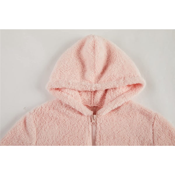 Jenter Fuzzy Fleece Genser Genser Genser Casual Løs Outw